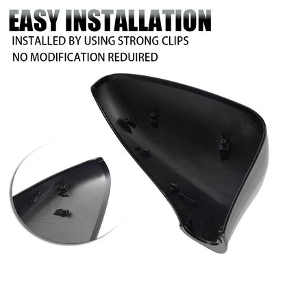 Black Left Mirror Cap Cover for Lexus IS RC 200 300 350 RC F SPORT (2014-2019)