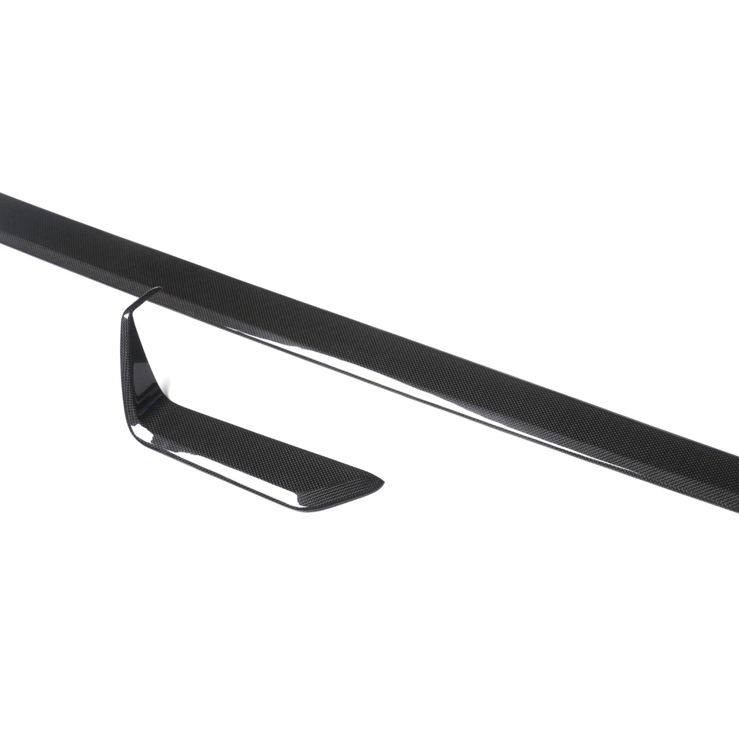 Gloss Carbon Fiber Dashboard Vent Trim for Porsche 911 992 (2019-2024)