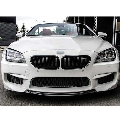FOR 2013-19 BMW F06 F12 F13 M6 RKP Carbon Fiber Front Bumper Center Chin Lip