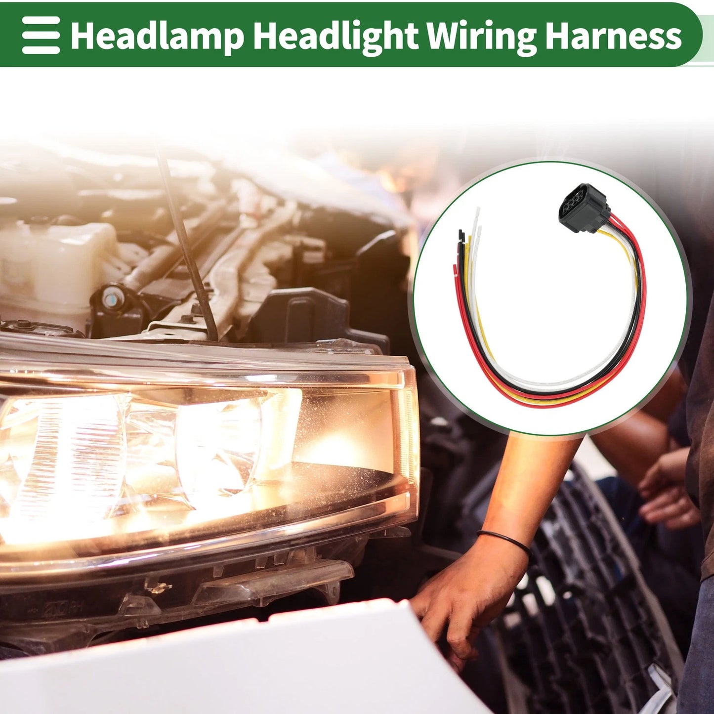 Headlight Wiring Harness for Honda Civic (2016-2023)