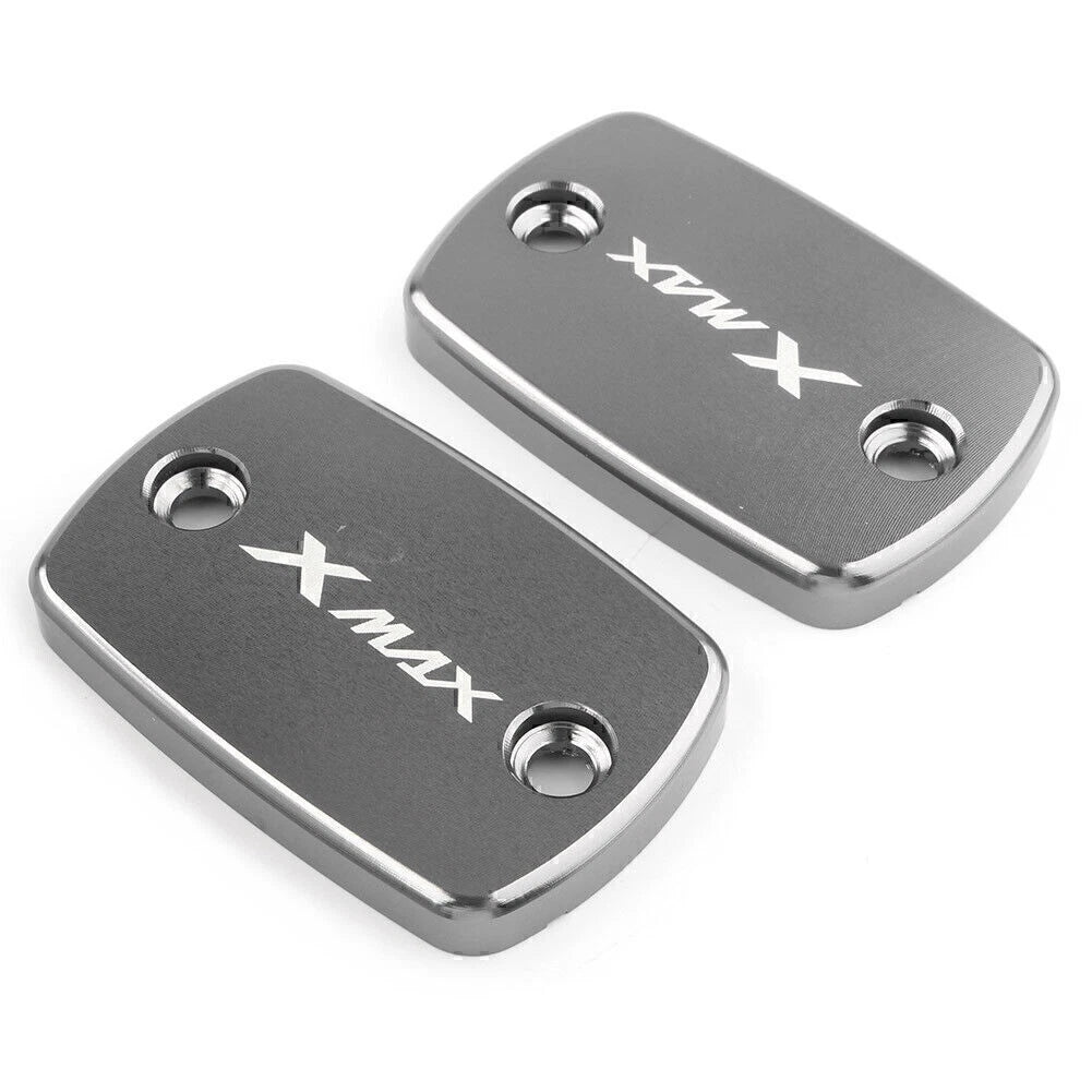 Aluminum Front Fluid Reservoir Cover Caps for Yamaha X-MAX 300 (2017-2023)