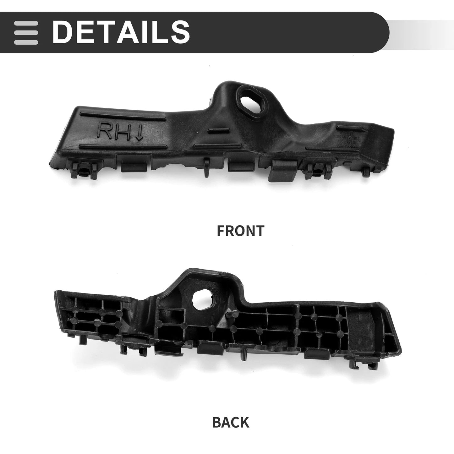 Right Front Bumper Retainer Bracket for Kia Sorento (2014-2015)