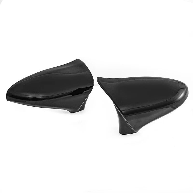 Bright Black Side Mirror Cover Caps for Lexus IS ES GS LS CT RC & F-Sport
