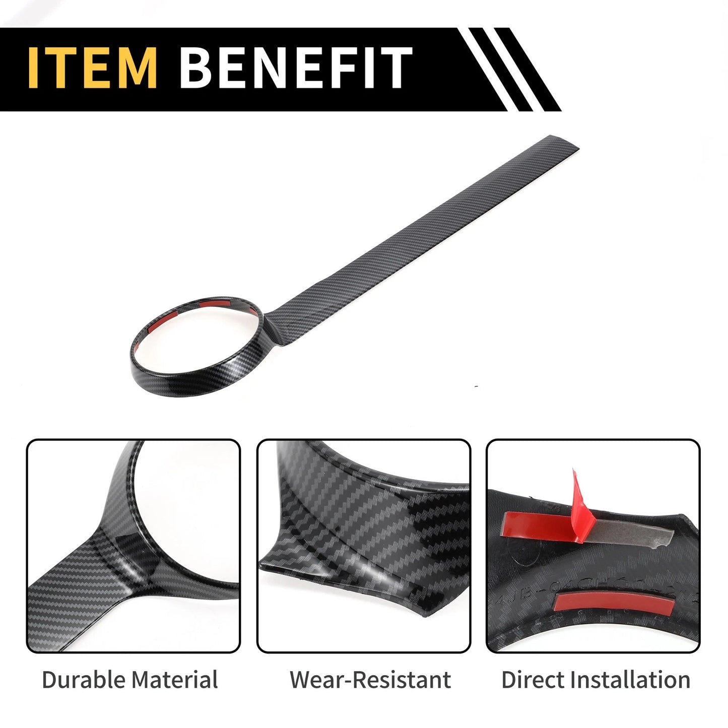 Air Vents Cover for Chevy Colorado Carbon Fiber Pattern (2023-2024)