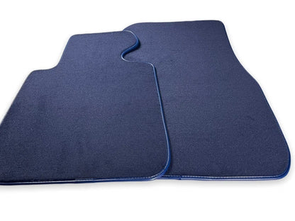 Floor Mats for Rolls Royce Shadow 1965-1977 Dark Blue Carpets 2 x AutoWin
