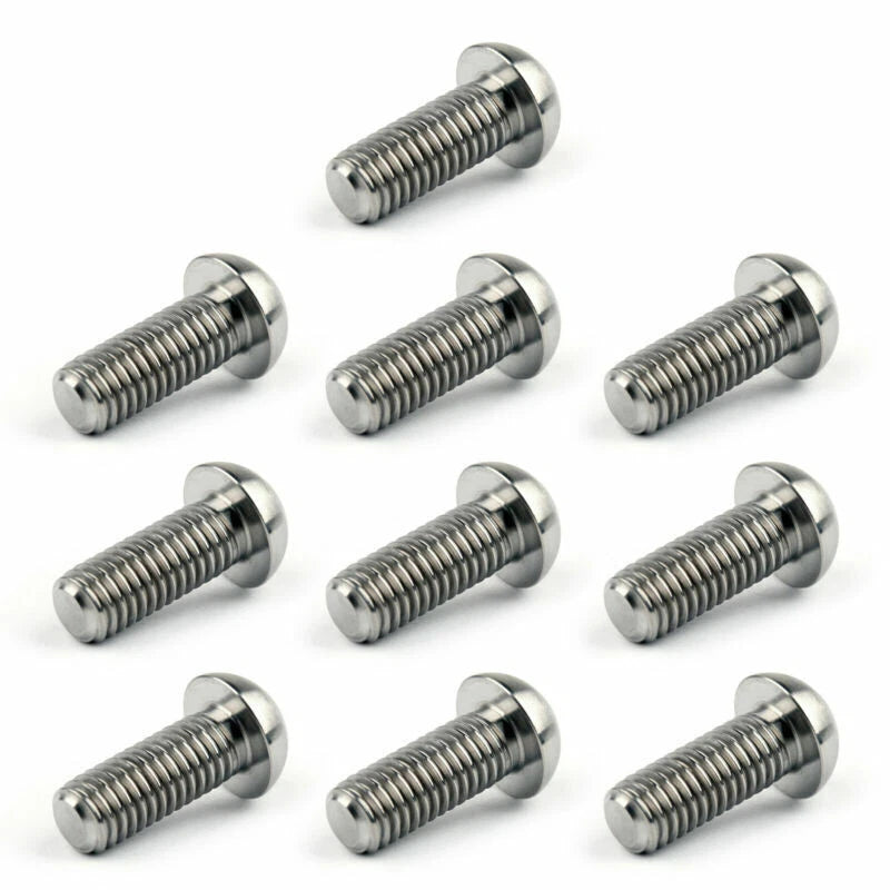 10x M8x20mm Titanium Brake Caliper Bolts for Ducati B7