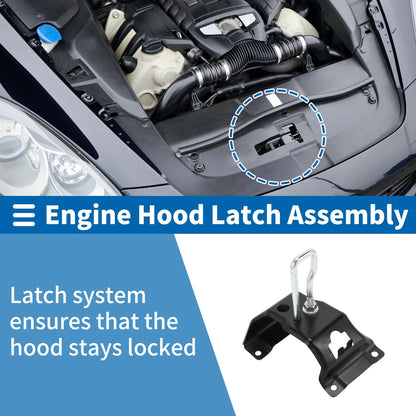 Hood Latch Assembly for BMW X5 (2000-2006) - Engine Lock Release 1 x Unit