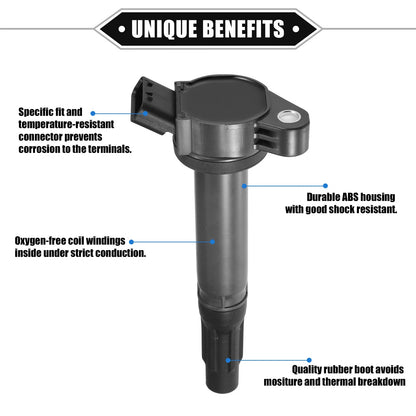 6 x Ignition Coils for Toyota Avalon 3.5L, Lexus (2005-2018)
