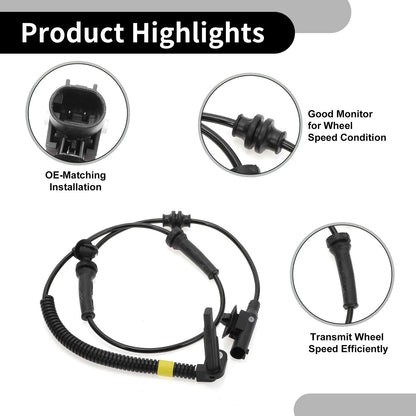 ABS Sensor Front Left/Right for Jeep Cherokee (2014-2023)