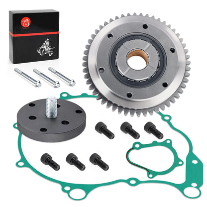 Starter Clutch w/Gear Gasket Bolts Puller for Yamaha Raptor 660R 2004-2005