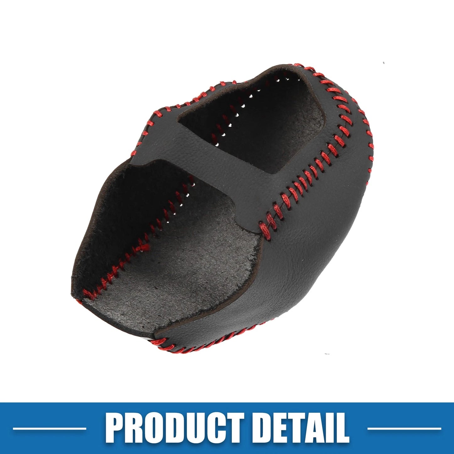 Gear Shifting Knob Cover Trim for Toyota Highlander 2020-2023 Black Red