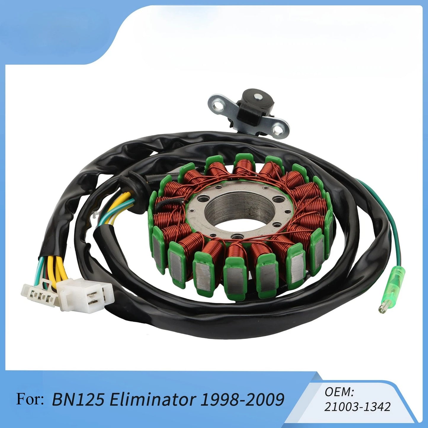 Magneto Generator Stator Coil for Kawasaki BN125 Eliminator (1995–2009)