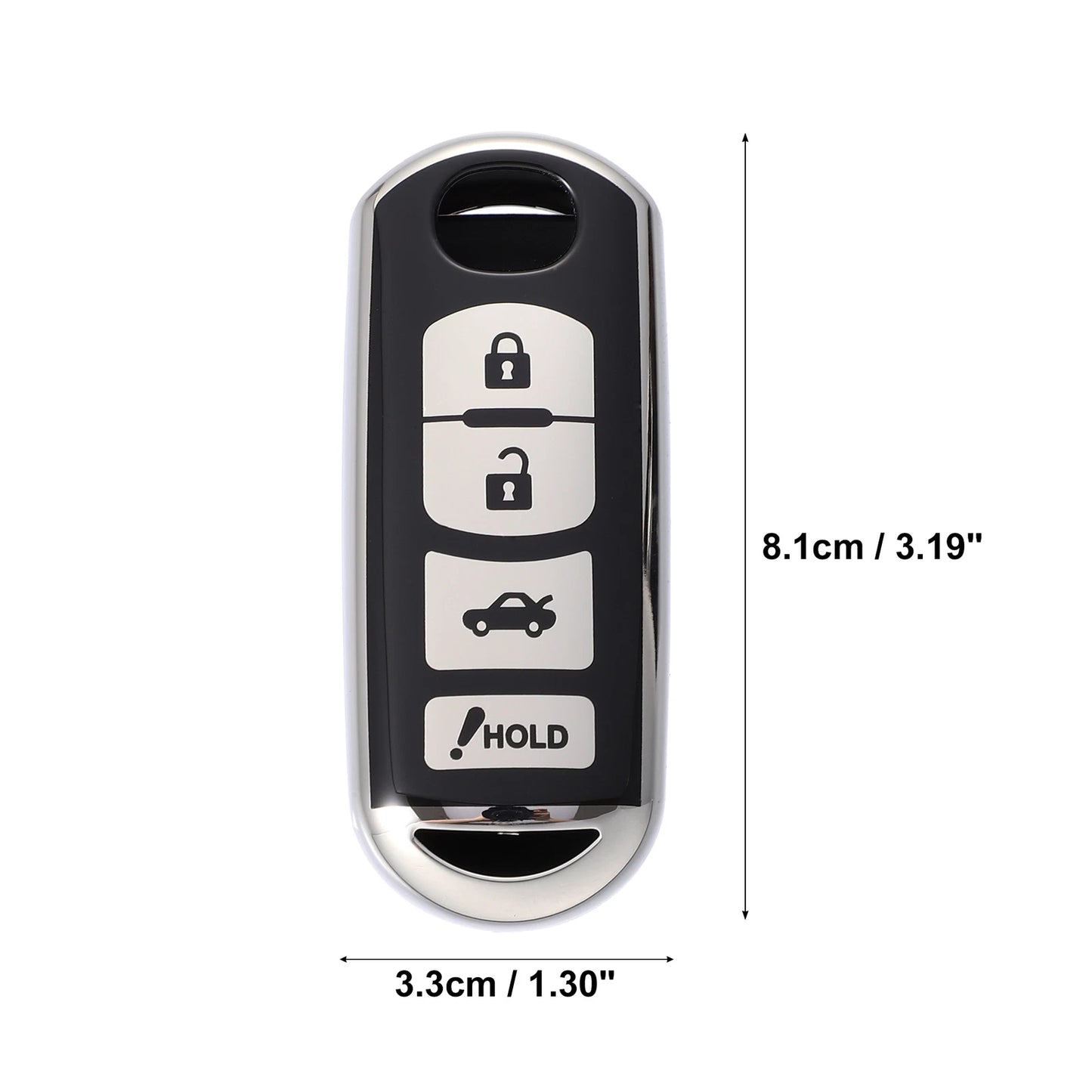TPU Key Fob Cover Case for Mazda 3 (2014-2022)