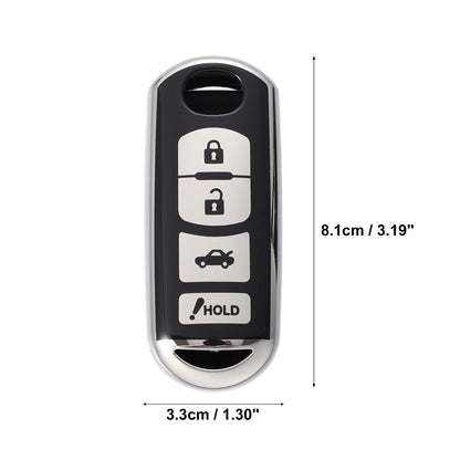 TPU Key Fob Cover Case for Mazda 3 (2014-2022)