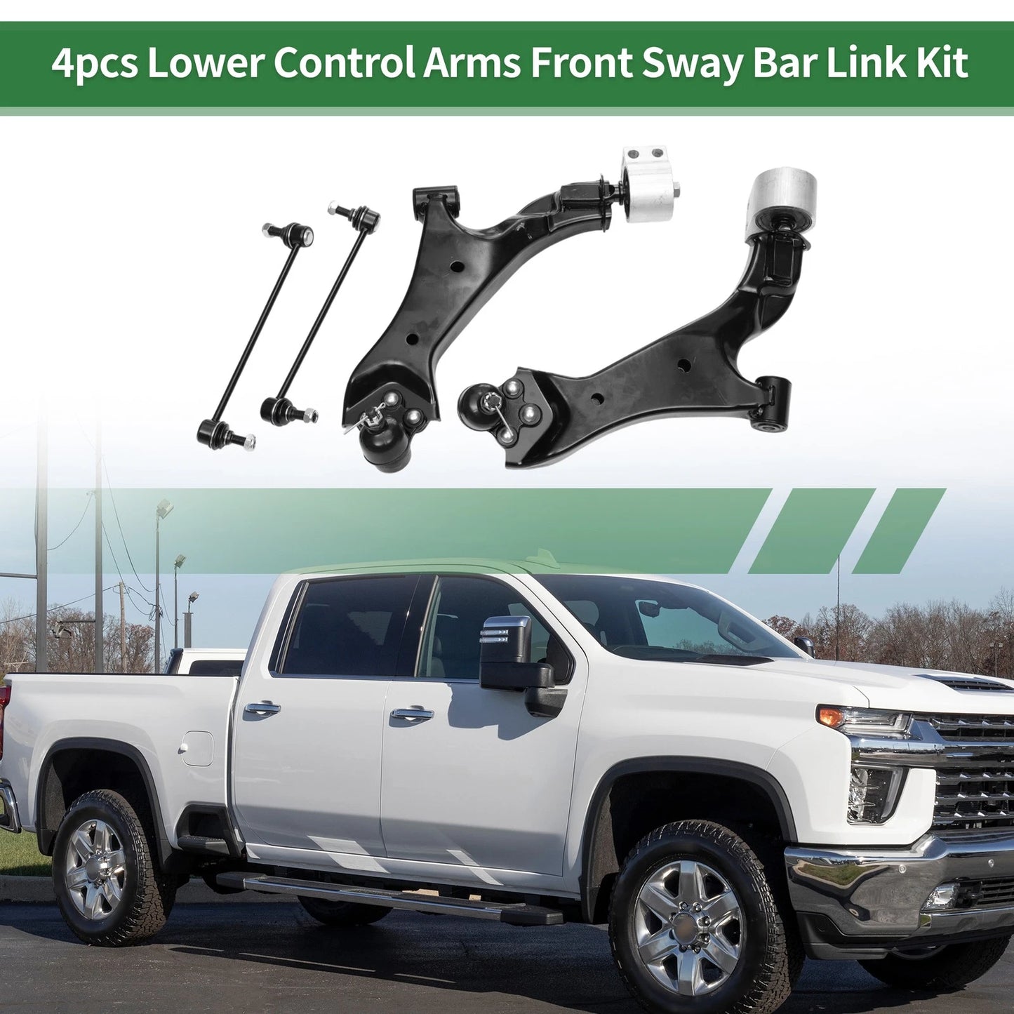 4 x Front Suspension Kit Control Arm for Chevrolet Equinox