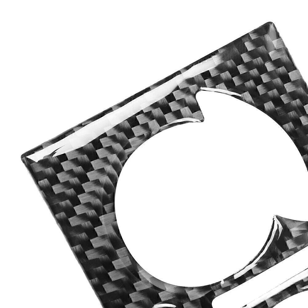 Headlight Switch Panel Cover Trim Black Carbon Fiber for Dodge Challenger (2008-2014)