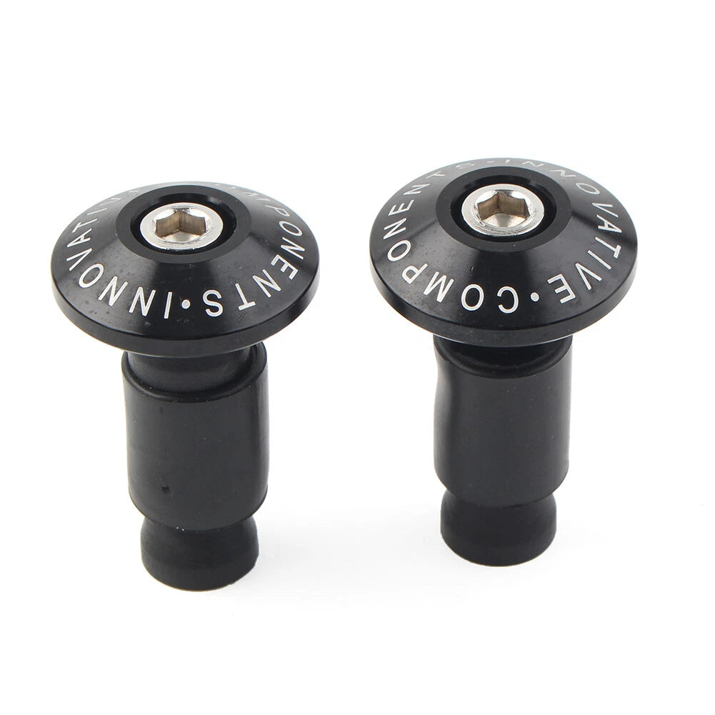 7/8'' Handle Bar End Cap Plug for Motorcycle Dirt Bike Black