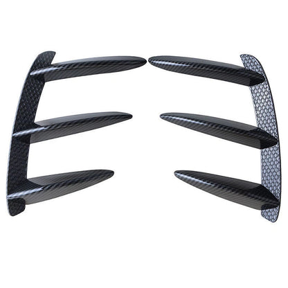 Carbon Rear Bumper Vent Canard Spoiler for Mercedes Benz A45 W176 (2013-2018)