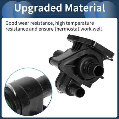 Engine Coolant Thermostat Housing for Ford Focus, Fusion, Fiesta (2005-2018)