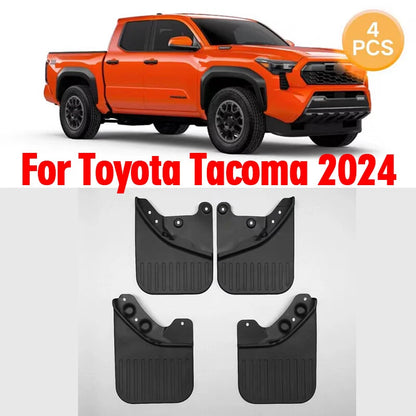 4x Mudguards Mud Flaps Splash Guards for Toyota Tacoma (2024–2025)