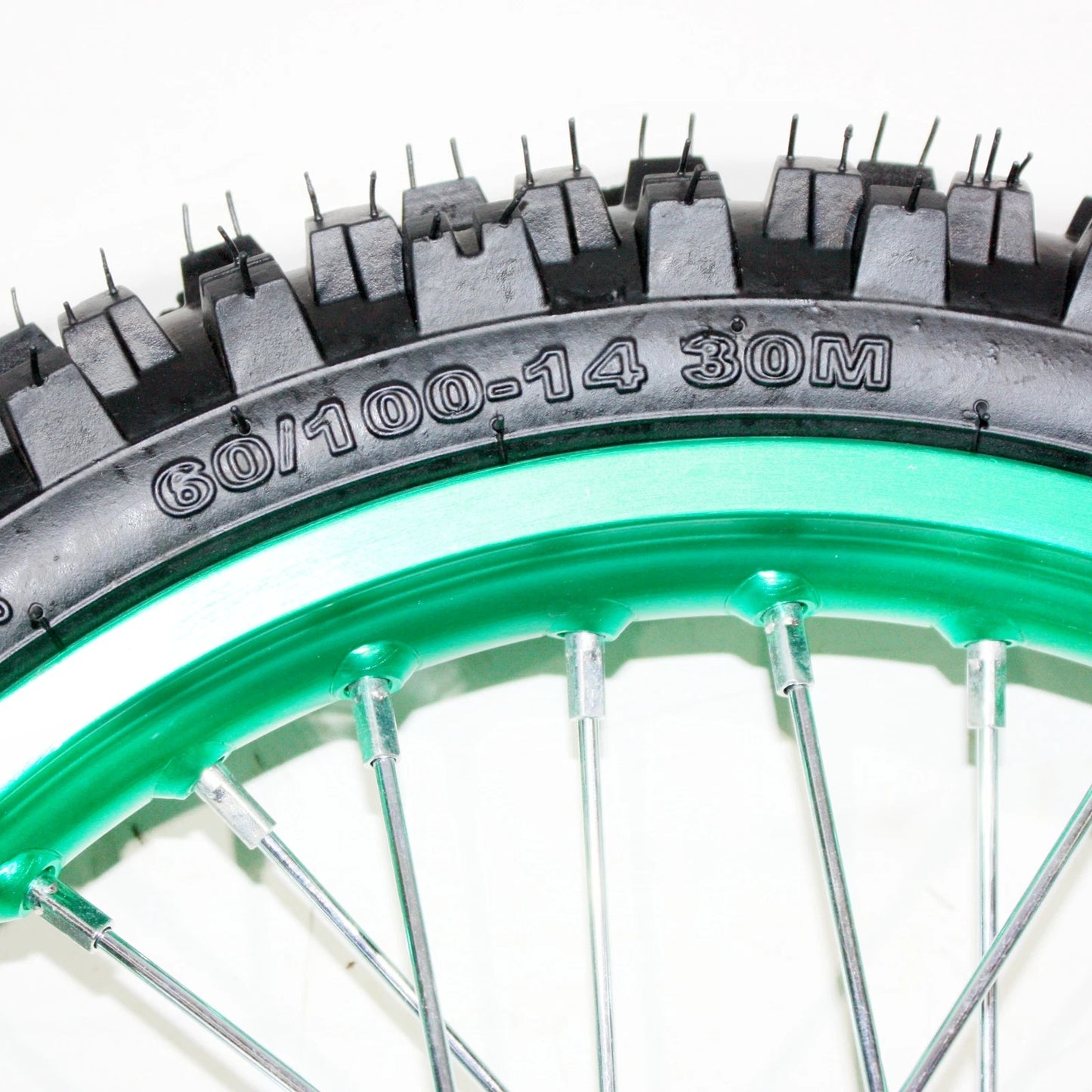 12mm Axle Front Wheel Rim Tire for PIT PRO Dirt Bike (60-100) 14" Inch
