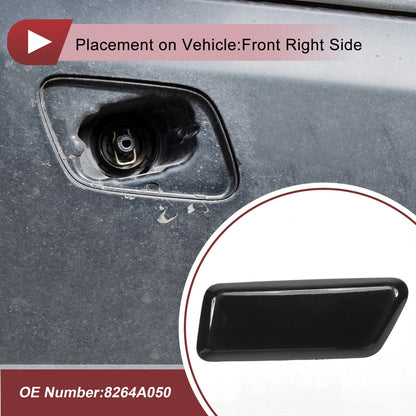Washer Nozzle Cover Cap for Mitsubishi Outlander 2006-2018 Black