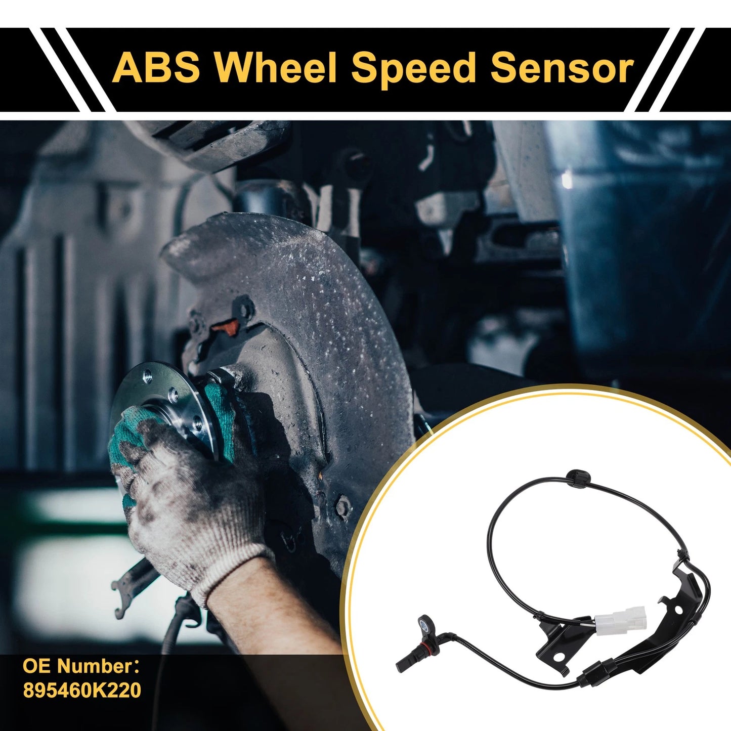 ABS Wheel Speed Sensor 1x for Toyota Hilux (2015–2021)