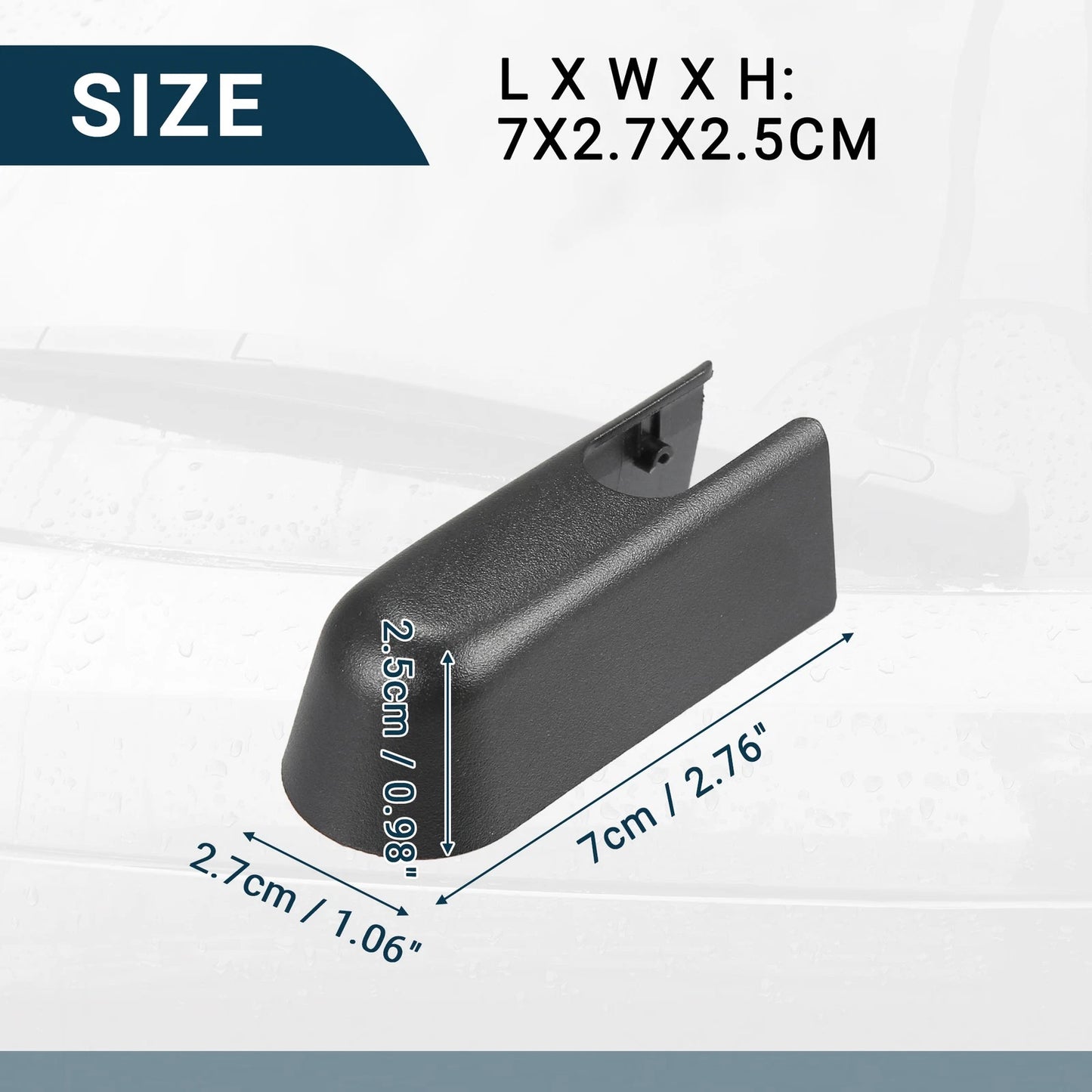 Rear Windshield Wiper Arm Nut Cover for BMW I3 (2014-2021)