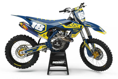 Graphics Kit HAMMER Decals for Husqvarna TC 50 (2017-2021)
