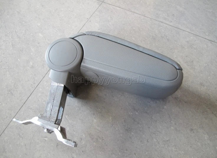 Central Console Armrest for Audi A4 S4 Leather Gray (2002-2006)