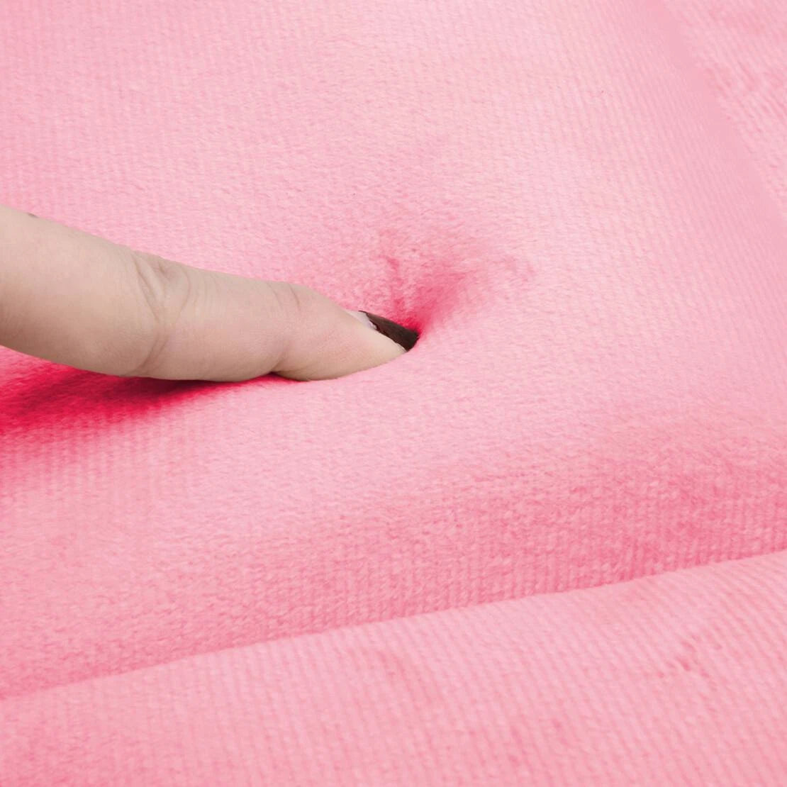 Pink Plush Front Car Seat Cover Mat Protector for Universal Fit