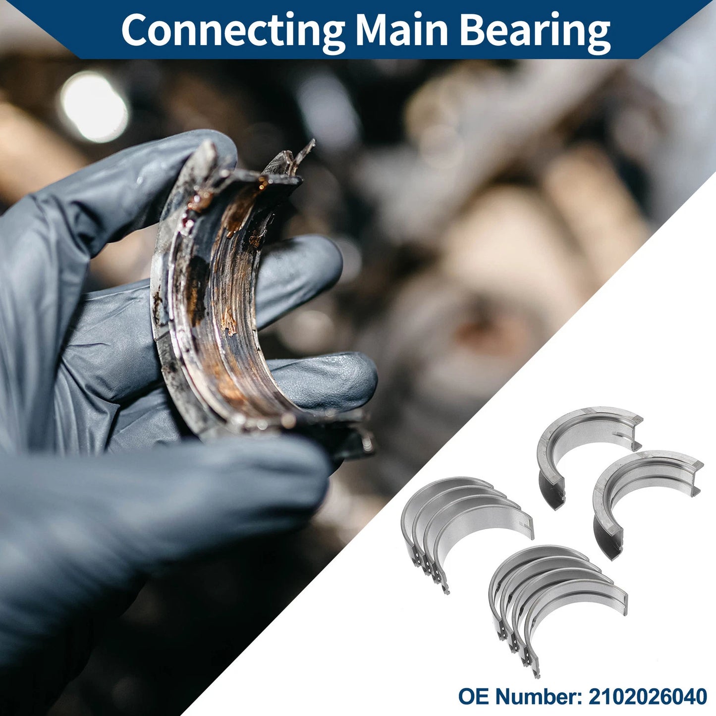 Main Bearing Set for Hyundai Accent (1995-2011)
