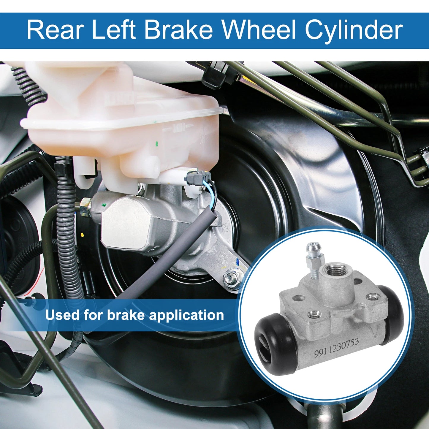 Rear Left Brake Wheel Cylinder for Suzuki Carry (2000-2024)