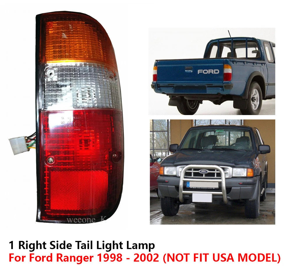 Right Side Tail Light for Ford Ranger Ute(1998-2002)