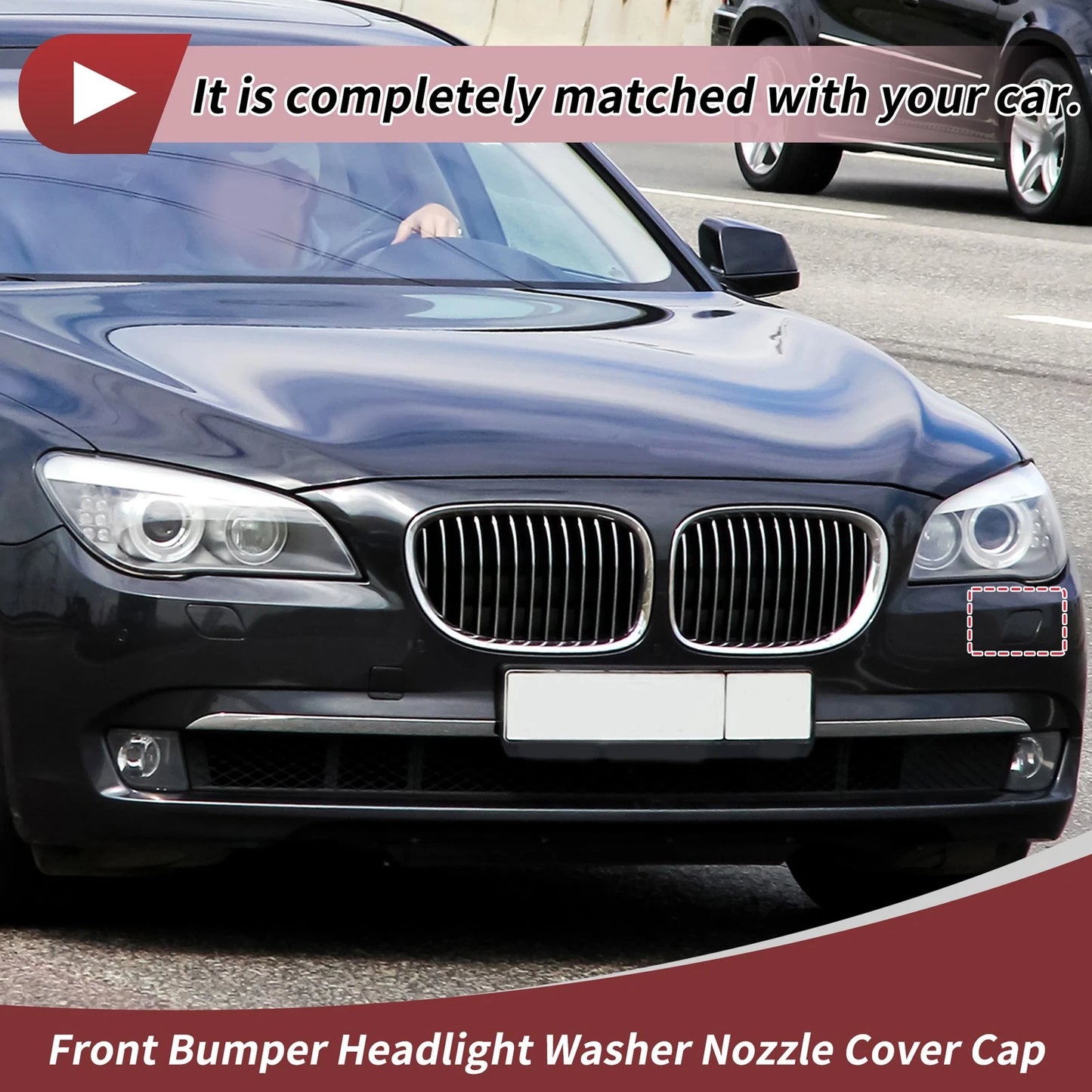 Front Left Washer Nozzle Cover Cap for BMW 740i (2011 - 2015)