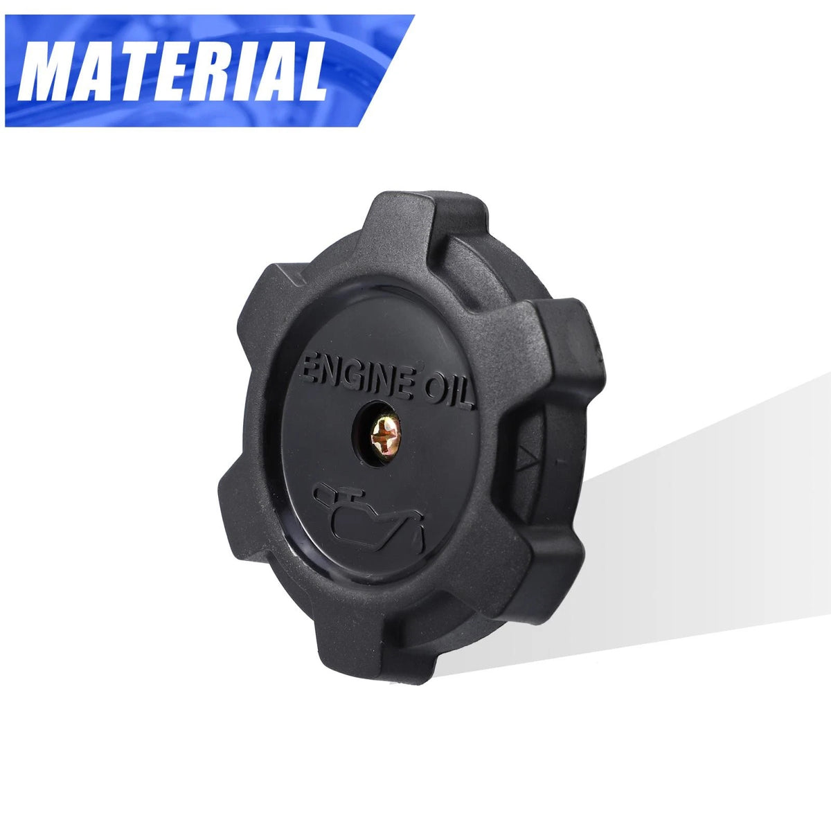 Fuel Tank Cap Gas Filler Plug Cover for Mitsubishi Eclipse Black