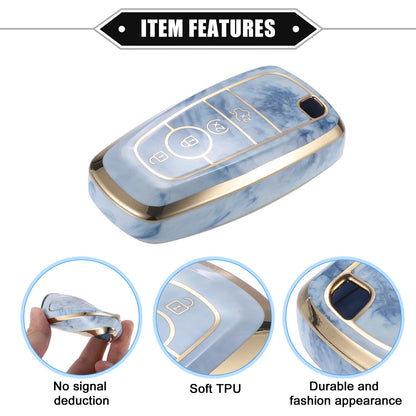 4 x Button TPU Key Fob Cover Case for Ford Explorer, Ecosport, Mustang (2015-2023)