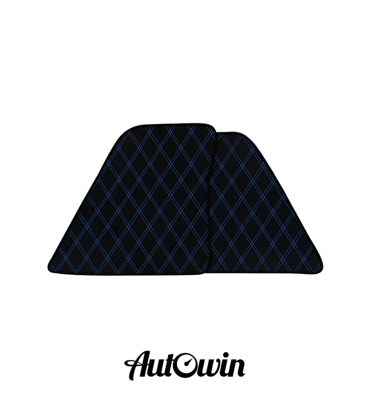 Customizable Double Diamond Pattern Floor Mats for Ferrari SF90 Stradale