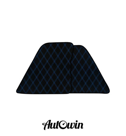 Customizable Double Diamond Pattern Floor Mats for Ferrari SF90 Stradale