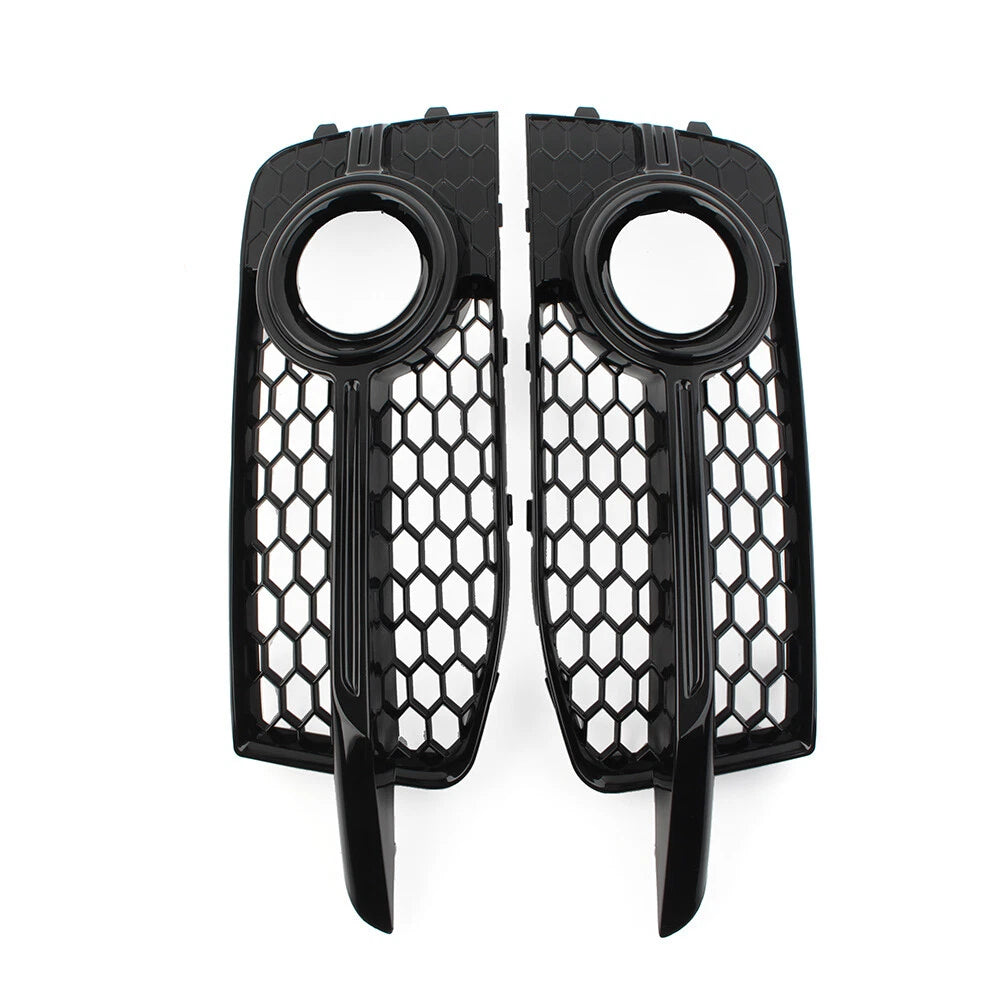 Honeycomb Fog Light Grille Cover for Audi A1 S1 (2010-2014)