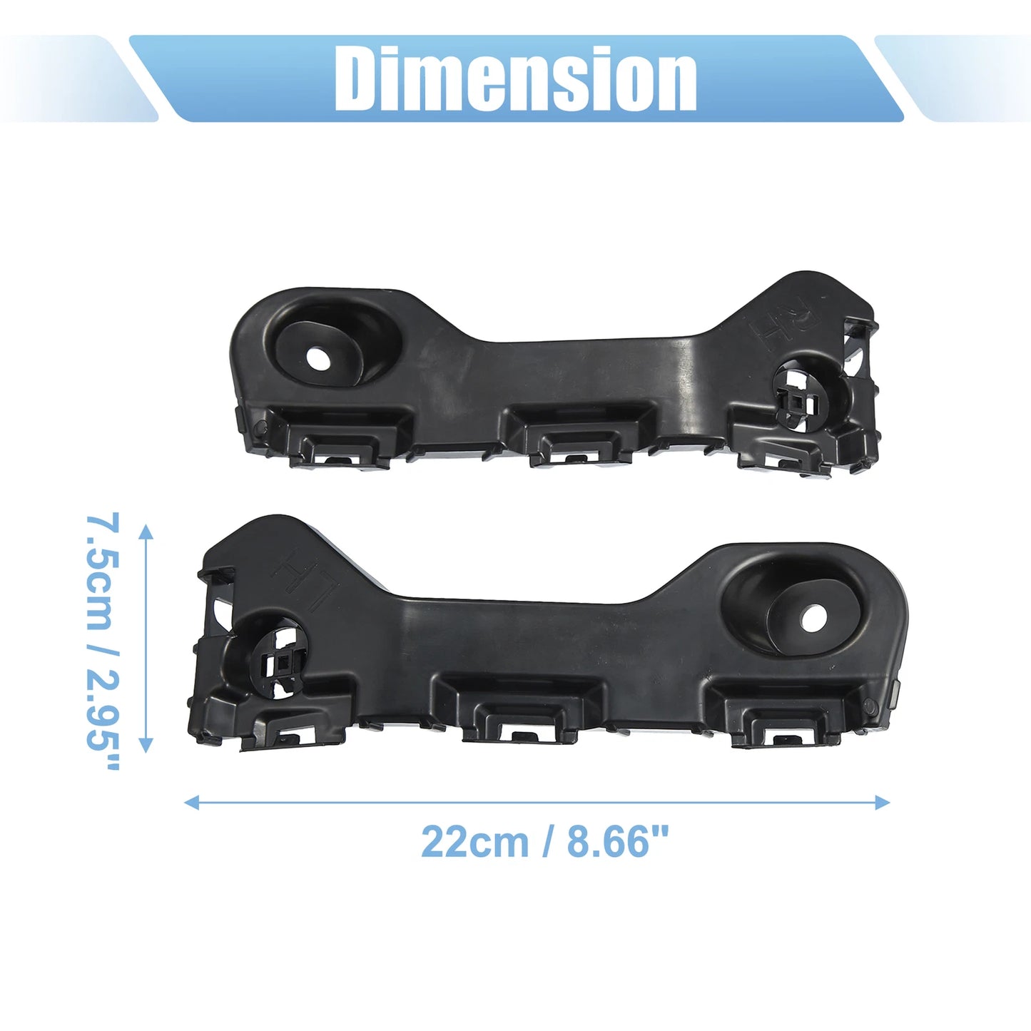 Front Bumper Mounting Support Bracket for Ford Edge (2011-2014)