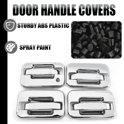 Chrome Door Handle Cover Overlay Trim 2 x for Ford F-150 (2004-2014)