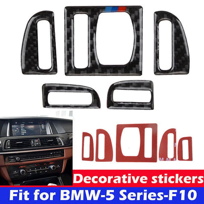 Carbon Fiber Air Vent Cover Trim for BMW 5 Series F10 (2011-2017)