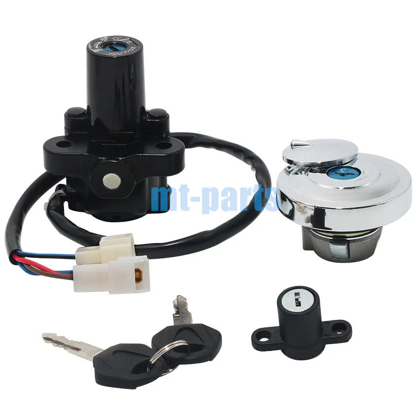 Fuel Tank Cap & Ignition Key Switch Lock Set for Yamaha XVS950 V-Star (2009-2016)
