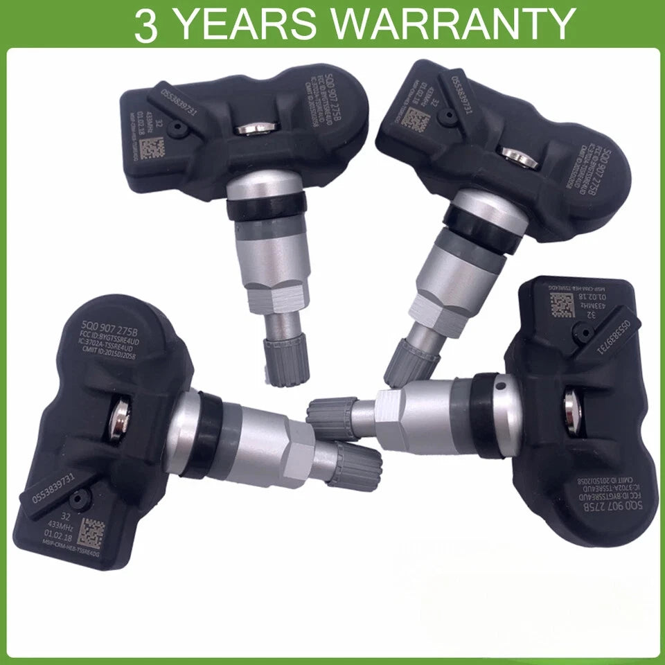 4pc TPMS Tire Pressure Sensors for Porsche Audi McLaren VW