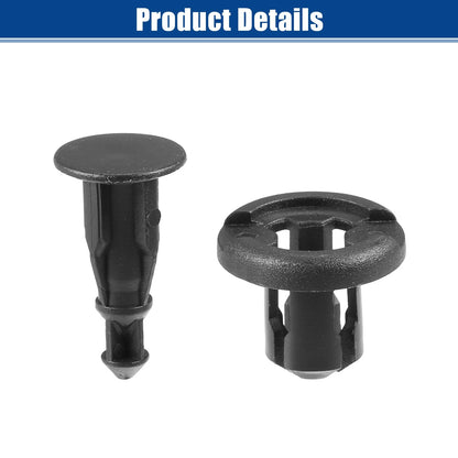 80 Pcs Bumper Retainers Clips Rivets for Honda