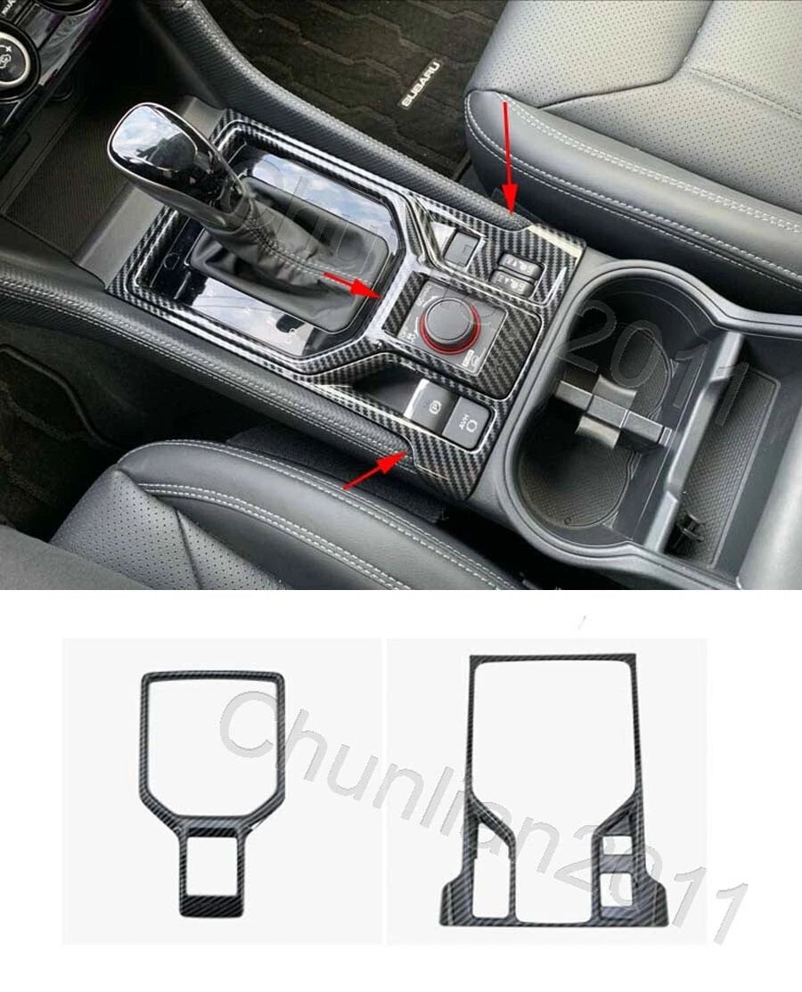 Console Gear Shift Box Panel Cover Trim for Subaru Forester (2019-2023)