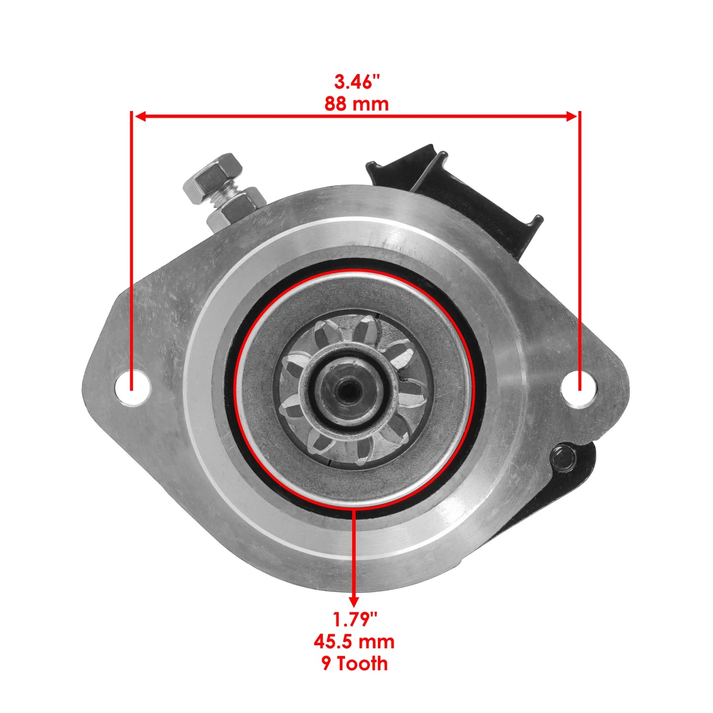 Starter Motor for Yamaha Outboard 115HP 115TXR 25" Remote (2002-2006)
