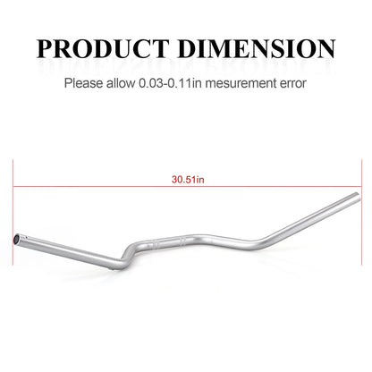 Handlebar Handle Bar for Yamaha Raptor 660R YFM660R 2001-2005, YFM660RSE