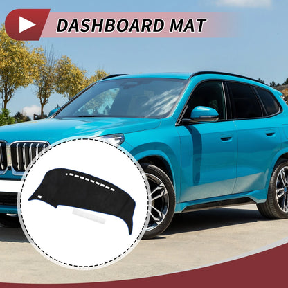 Dash Cover Mat Pad Black Blue for Toyota Estima 50 series (2006–2019)
